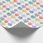 Pet Themed farbenfrohe Hundepapiermuster Muster Ni Geschenkpapier (Ecke)