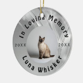 Pet Timeline Photo Memory Frame Art Keramik Ornament (Links)