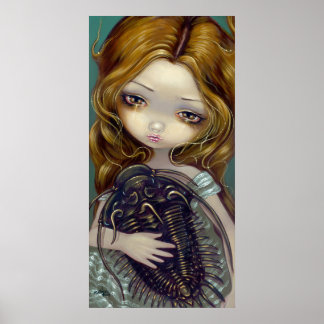 Pet Trilobite Fantasy lowbrown Art Printing Poster