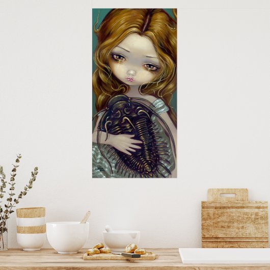 Pet Trilobite Fantasy lowbrown Art Printing Poster (Küche)