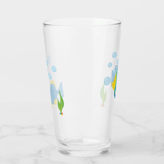 Pet Tropical Fish Bowl Aquarium Glas (Links)