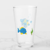 Pet Tropical Fish Bowl Aquarium Glas (Vorderseite)