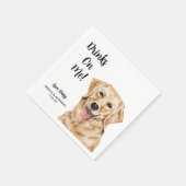 Pet Wedding Cocktail Napkins Serviette (Ecke)