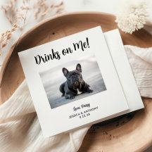 Pet Wedding Cocktail Napkins