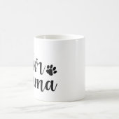 Pet-Zitat: Fur Mama Kaffeetasse (Mittel)