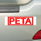 Peta Briefmarke Autoaufkleber (Auf Auto)