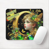 PETA ~ Green Mit Augen Fairy ~ Mousepad (Mit Mouse)