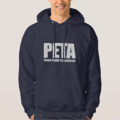 PETA Leute essen leckere Tiere Funny Food Spaß Hoodie (Vorderseite)