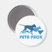 PETA Pack Magnet (Vorderseite/Rückseite)
