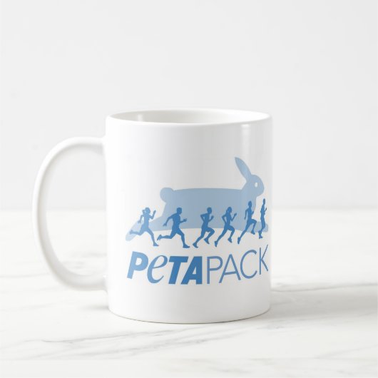 PETA Satz-Tasse Kaffeetasse (Links)