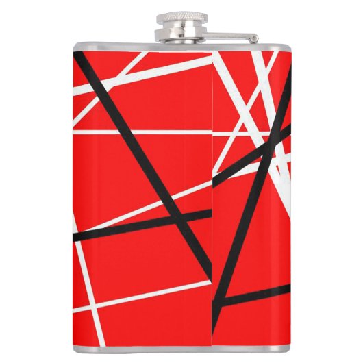 Petaca de vinilo Van Halen Stripes Flachmann (Rückseite)