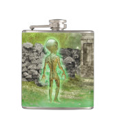 Petaca The Silent Man Flachmann (Vorderseite)