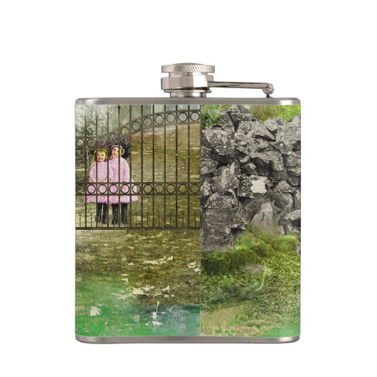 Petaca The Silent Man Flachmann (Rückseite)