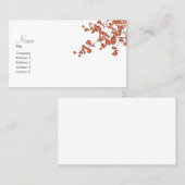 Petal-Blätter ~ Visitenkarten Visitenkarte (Vorne/Hinten)