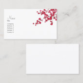 Petal-Blätter ~ Visitenkarten Visitenkarte (Vorne/Hinten)