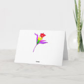 Petal Bloom Karte (Rückseite)