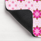 Petal Blossom Confetti pattern Mousepad (Ecke)