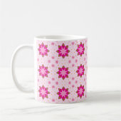 Petal Blossom Konfetti-Muster Kaffeetasse (Links)