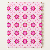 Petal Blossom Konfetti-Muster Planer (Rückseite)