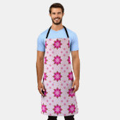 Petal-Blüten-Konfetti-Muster Schürze (Getragen)