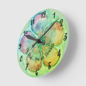 *' Petal'-Design, Runduhr Runde Wanduhr (Winkel)