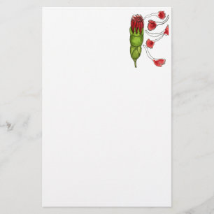 "Petal Fall # 1" Blumengeschirr Briefpapier