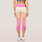 Petal Glow Capri Leggings (Rückseite)