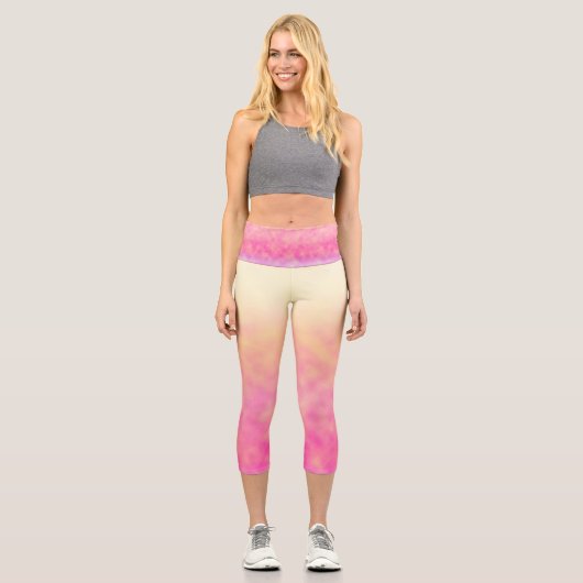 Petal Glow Capri Leggings (Vorderseite)