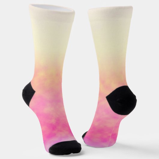 Petal Glow Socken (Gewinkelt)