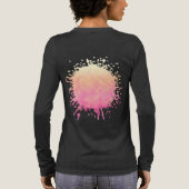 Petal Glow Tri-Blend Shirt (Rückseite)