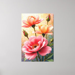 Petal Grace Leinwanddruck