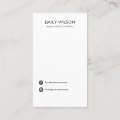 PETAL HANDMADE PAPIER NECKLACE BRACELET DISPLAY VISITENKARTE (Rückseite)