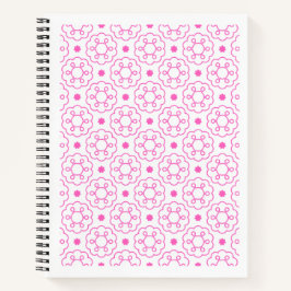 "Petal Harmony" Geometrische Blumenschreibwaren Notizblock
