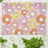 Petal Jubilee Soft Retro Citrus Geschirrtuch (Gefaltet)