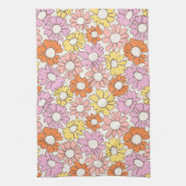 Petal Jubilee Soft Retro Citrus Geschirrtuch (Vertikal)