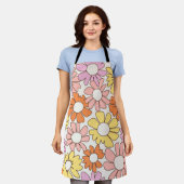Petal Jubilee Soft Retro Zitrus Schürze (Getragen)
