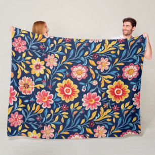 Petal Kissed Morning 60x80 Fleece Blanket