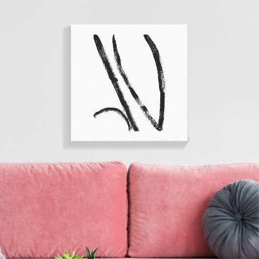 Petal Leinwanddruck (Insitu (Wohnzimmer))