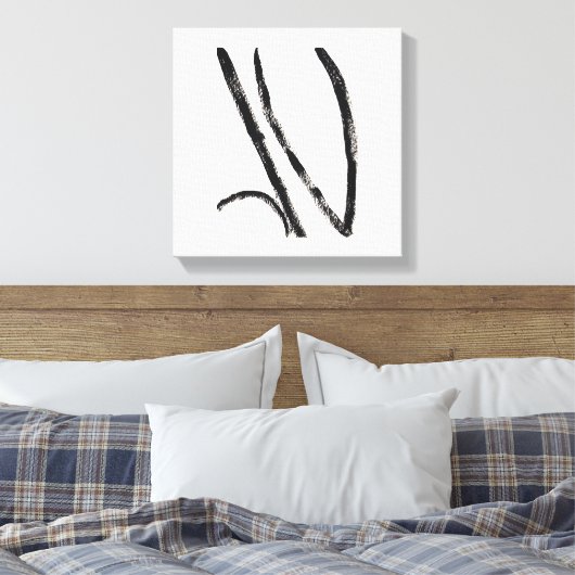 Petal Leinwanddruck (Insitu (Schlafzimmer))