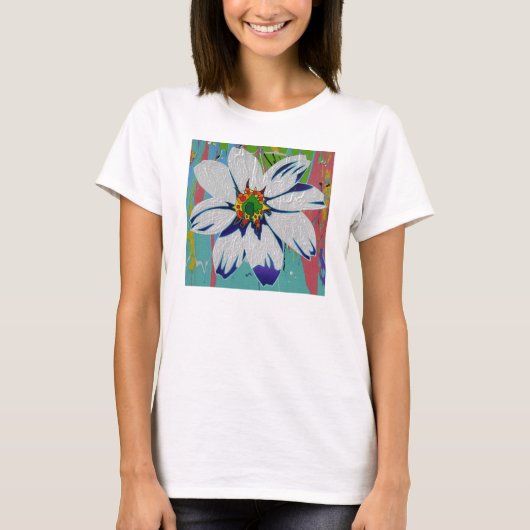 Petal Lila T-Shirt (Vorderseite)