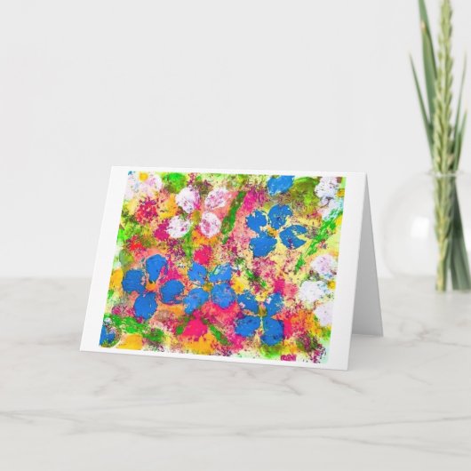 Petal Me Perfect Greeting Card< Blank Inside> Dankeskarte (Vorderseite)