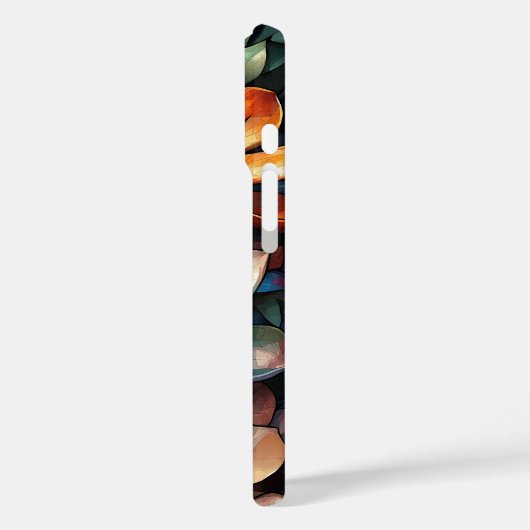 Petal Mosaic Case-Mate iPhone Hülle (Rückseite / Links)