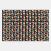 Petal Paisley Rhythm Geschenkpapier Set (Vorderseite 2)