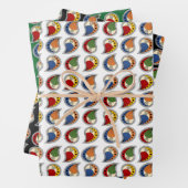 Petal Paisley Rhythm Geschenkpapier Set (Beispiel)