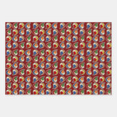 Petal Paisley Rhythm Geschenkpapier Set (Vorderseite 3)