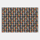 Petal Paisley Rhythm Geschenkpapier Set (Vorderseite)