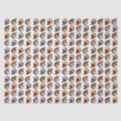 Petal Paisley Rhythm Multi-Color Seidenpapier (Vorderseite)