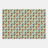 Petal Paisley Rhythmus Geschenkpapier Set (Vorderseite 3)