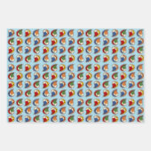 Petal Paisley Rhythmus Geschenkpapier Set (Vorderseite 2)