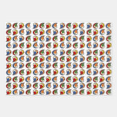 Petal Paisley Rhythmus Geschenkpapier Set (Vorderseite)